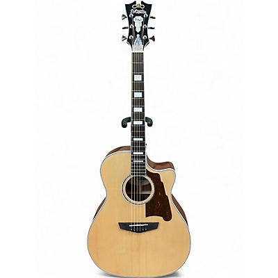 Used D'Angelico DAPG200NACCPS Natural Acoustic Electric Guitar
