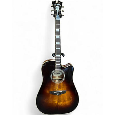 Used D'Angelico DAPGC10 2 Color Sunburst Acoustic Guitar