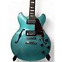 Used D'Angelico Used D'Angelico DAPMini Blue Hollow Body Electric Guitar Blue