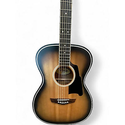 Used D'Angelico DAPOMAGBAP 2 Tone Sunburst Acoustic Electric Guitar