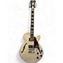 Used D'Angelico DAPSSCMPCSCB White Hollow Body Electric Guitar White