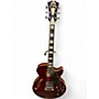 Used D'Angelico DAPSSTWINCSCB Trans Red Hollow Body Electric Guitar Trans Red