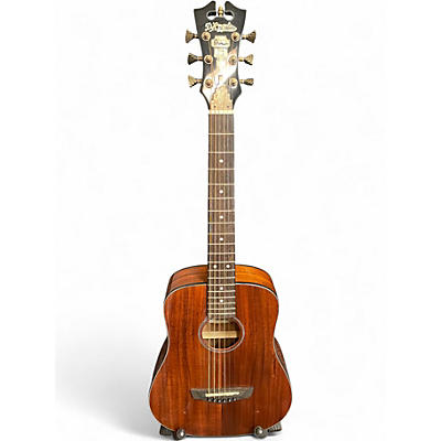 Used D'Angelico DAPTRVK0A Mahogany Acoustic Guitar