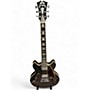 Used D'Angelico Used D'Angelico DC Mini Black Hollow Body Electric Guitar Black