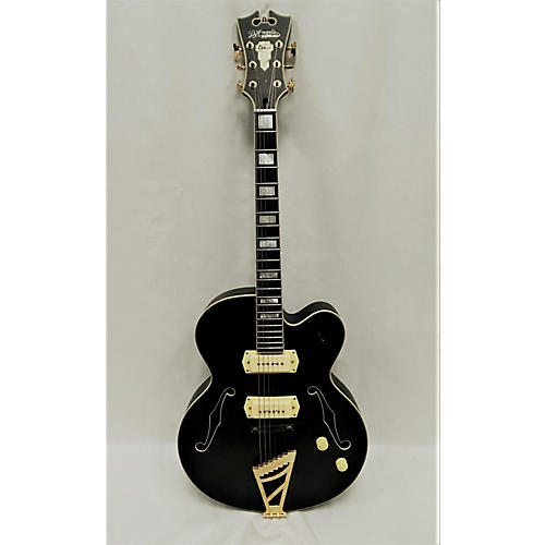 D'Angelico Used D'Angelico DELUXE 59 MIDNIGHT BLACK Hollow Body Electric Guitar MIDNIGHT BLACK