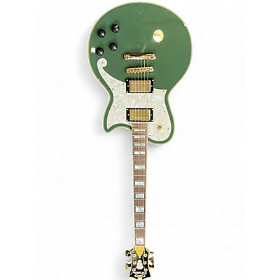 Used D'Angelico DELUXE ATLANTIC HUNTER GREEN Solid Body Electric Guitar