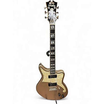 Used D'Angelico DELUXE BEDFORD DESERT GOLD Solid Body Electric Guitar