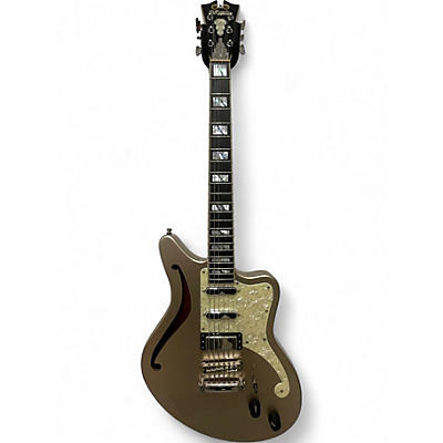 Used D'Angelico DELUXE BEDFORD HS Antique Gold Hollow Body Electric Guitar