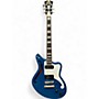Used D'Angelico DELUXE BEDFORD SH LIMITED EDITION SAPHIRE Hollow Body Electric Guitar SAPHIRE