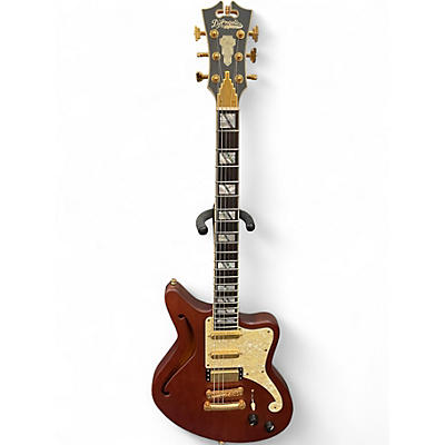 Used D'Angelico DELUXE BEDFORD SHLE LTD 4/50 MATTE WALNUT Hollow Body Electric Guitar