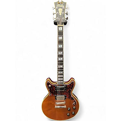 Used D'Angelico DELUXE BRIGHTON MATTE WALNUT Solid Body Electric Guitar
