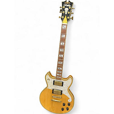 Used D'Angelico DELUXE BRIGHTON Natural Solid Body Electric Guitar