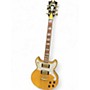 Used D'Angelico DELUXE BRIGHTON Natural Solid Body Electric Guitar Natural