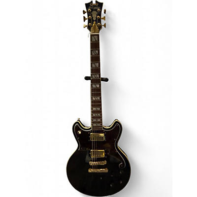 Used D'Angelico DELUXE Brighton Black Solid Body Electric Guitar
