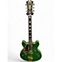Used D'Angelico DELUXE DCTP Emerald Green Hollow Body Electric Guitar Emerald Green
