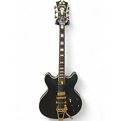 Used D'Angelico DELUXE GREY Hollow Body Electric Guitar