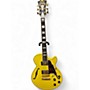 Used D'Angelico DELUXE SSSP SEMI HALLOW BODY Yellow Hollow Body Electric Guitar Yellow