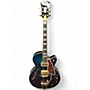 Used D'Angelico DLX 175 Purple Hollow Body Electric Guitar Purple