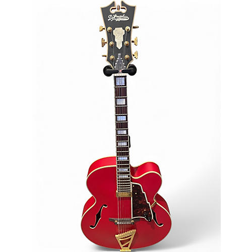 Used D'Angelico DLX ELX-1 Fiesta Red Hollow Body Electric Guitar Fiesta Red