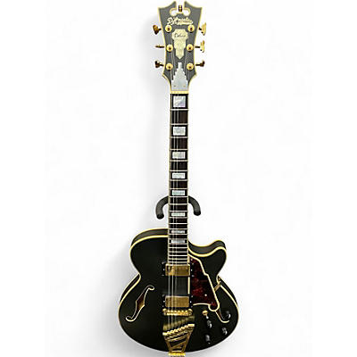Used D'Angelico DLX SS Royal Olive Hollow Body Electric Guitar