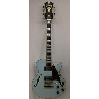 D'Angelico Used D'Angelico DLX SSSP POWDER BLUE Hollow Body Electric Guitar