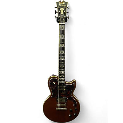 Used D'Angelico Deluxe Atlantic Baritone Satin Walnut Baritone Guitars