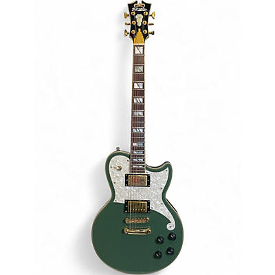 Used D'Angelico Deluxe Atlantic  Green Solid Body Electric Guitar