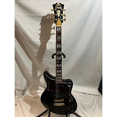 D'Angelico Used D'Angelico Deluxe Bedford Black Solid Body Electric Guitar