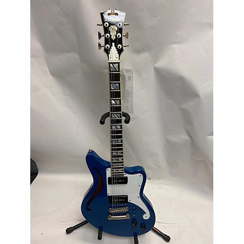 D'Angelico Used D'Angelico Deluxe Bedford SH Blue Sapphire Hollow Body Electric Guitar Blue Sapphire