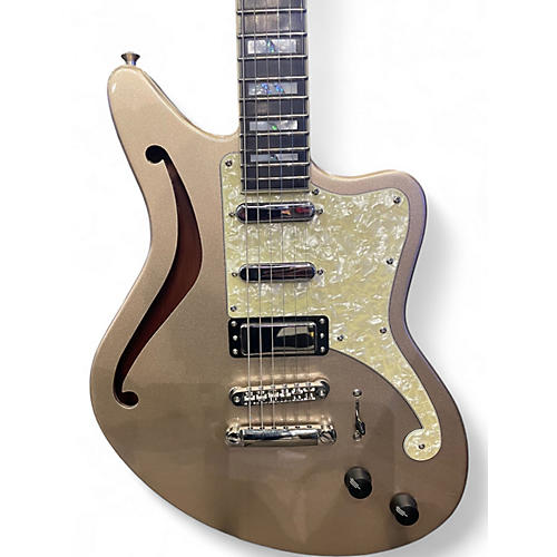 Used D'Angelico Deluxe Bedford SH DESERT GOLD Hollow Body Electric Guitar DESERT GOLD