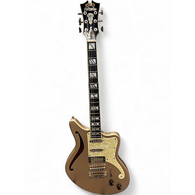 Used D'Angelico Deluxe Bedford SH Desert Gold Hollow Body Electric Guitar