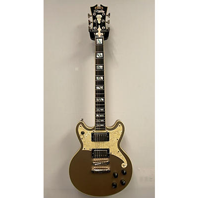 D'Angelico Used D'Angelico Deluxe Brighhton Desert Gold Solid Body Electric Guitar