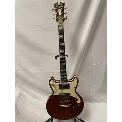 D'Angelico Used D'Angelico Deluxe Brighton LE Limited Edition Walnut Solid Body Electric Guitar