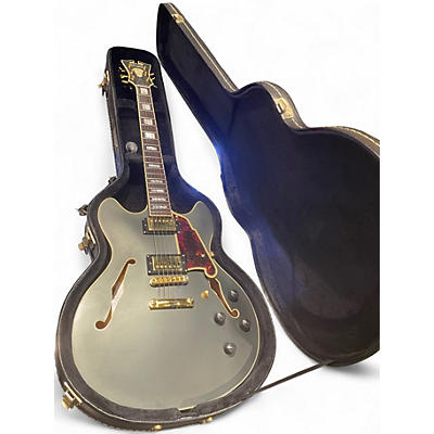 Used D'Angelico Deluxe C Midnight Blue Solid Body Electric Guitar