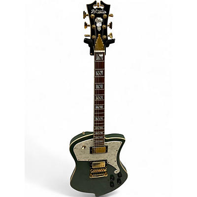 Used D'Angelico Deluxe Ludlow Green Solid Body Electric Guitar