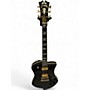 Used D'Angelico Deluxe Ludlow Limited Edition Matte Black Solid Body Electric Guitar Matte Black