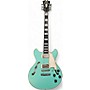 Used D'Angelico Used D'Angelico Deluxe Mini Surf Green Hollow Body Electric Guitar Surf Green