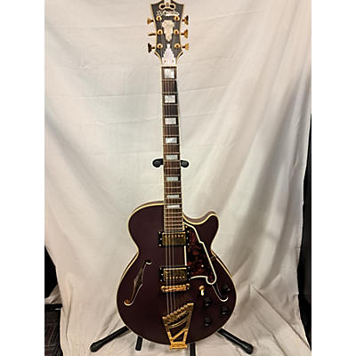 D'Angelico Used D'Angelico Deluxe SSTP Matte Plum Hollow Body Electric Guitar