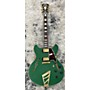 Used D'Angelico Used D'Angelico Deluxe Sstp Green Hollow Body Electric Guitar Green