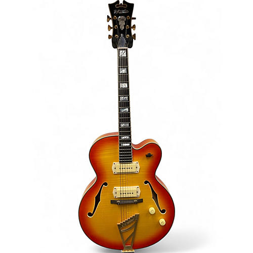 Used D'Angelico EX-59 3 Color Sunburst Hollow Body Electric Guitar 3 Color Sunburst