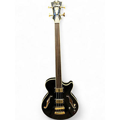 Used D'Angelico EX-Bass Black Electric Bass Guitar