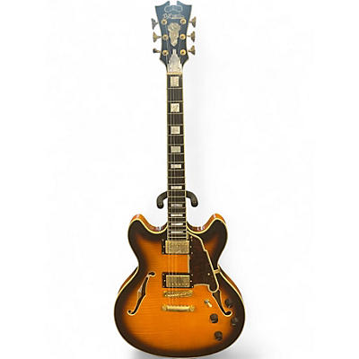 Used D'Angelico EX-DC/SP 2 Color Sunburst Hollow Body Electric Guitar