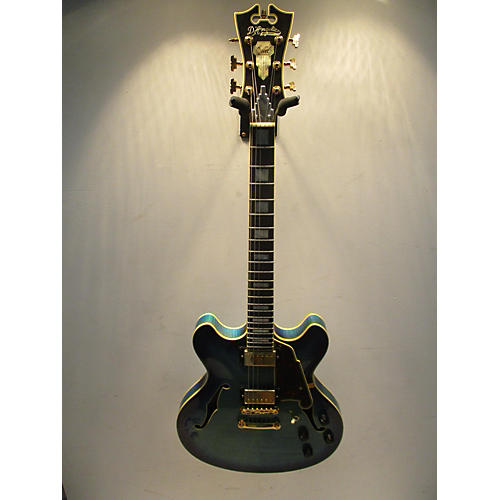 D'Angelico Used D'Angelico EX-DC/SP Blue Burst Hollow Body Electric Guitar Blue Burst