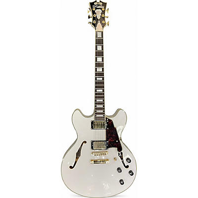 Used D'Angelico EX-DC/SP Champagne Hollow Body Electric Guitar