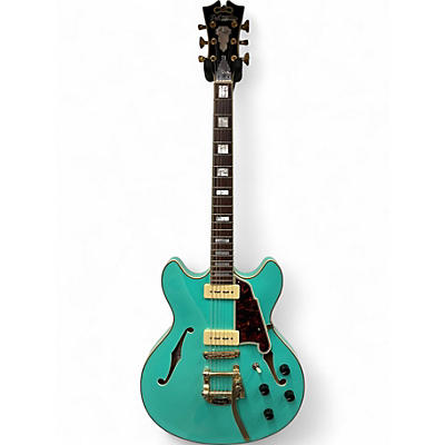 Used D'Angelico EX-DC/SP Surf Green Hollow Body Electric Guitar
