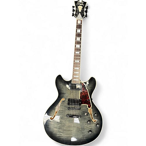 Used D'Angelico EX-DC/SP Trans Black Hollow Body Electric Guitar Trans Black