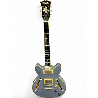 Used D'Angelico EX DC TOUR SLATE BLUE Hollow Body Electric Guitar
