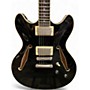 Used D'Angelico EX-DC Tour Black Hollow Body Electric Guitar Black