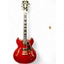 Used D'Angelico EX-DC Trans Red Hollow Body Electric Guitar Trans Red