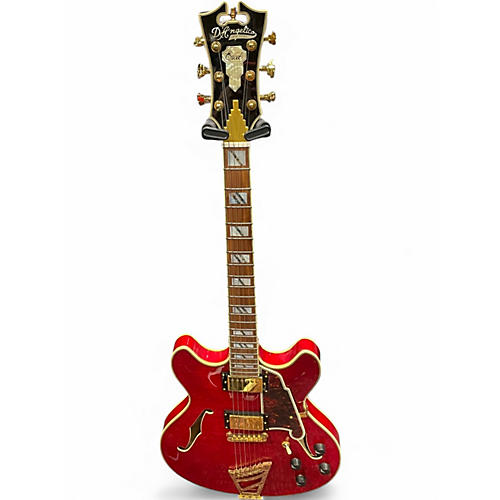 Used D'Angelico EX-DCTP RED Hollow Body Electric Guitar RED